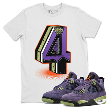 Jordan 4 Canyon Purple Sneaker Match Tees Four Statue Sneaker Tees Jordan 4 Canyon Purple Sneaker Release Tees Unisex Shirts