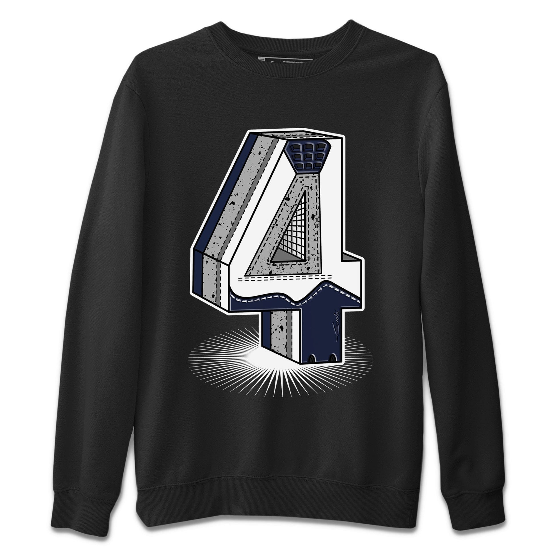 Jordan 4 Midnight Navy Sneaker Match Tees Four Statue Sneaker Tees Jordan 4 Midnight Navy Sneaker Release Tees Unisex Shirts