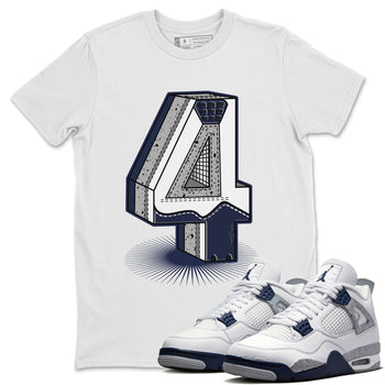 Jordan 4 Midnight Navy Sneaker Match Tees Four Statue Sneaker Tees Jordan 4 Midnight Navy Sneaker Release Tees Unisex Shirts