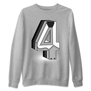 Jordan 4 Military Black Sneaker Match Tees Four Statue Sneaker Tees Jordan 4 Military Black Sneaker Release Tees Unisex Shirts