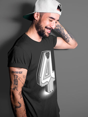 Jordan 4 Military Black Sneaker Match Tees Four Statue Sneaker Tees Jordan 4 Military Black Sneaker Release Tees Unisex Shirts