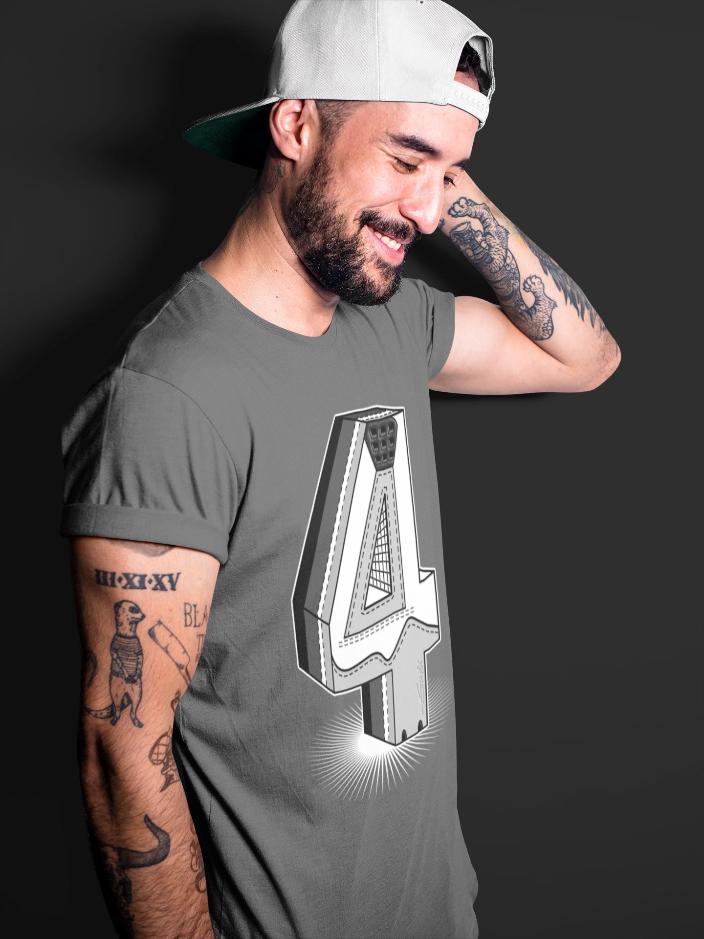 Jordan 4 Military Black Sneaker Match Tees Four Statue Sneaker Tees Jordan 4 Military Black Sneaker Release Tees Unisex Shirts