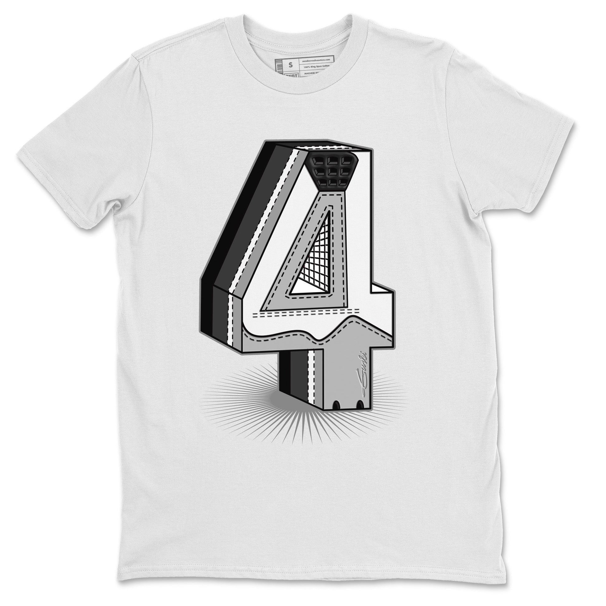 Jordan 4 Military Black Sneaker Match Tees Four Statue Sneaker Tees Jordan 4 Military Black Sneaker Release Tees Unisex Shirts