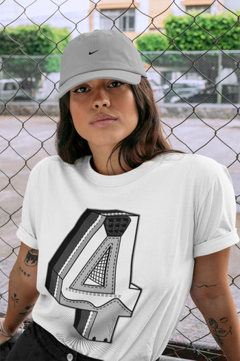 Jordan 4 Military Black Sneaker Match Tees Four Statue Sneaker Tees Jordan 4 Military Black Sneaker Release Tees Unisex Shirts