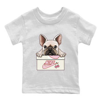 Air Force 1 Valentines Day Sneaker Match Tees French Bulldog Sneaker Tees Air Force 1 Valentines Day Sneaker Release Tees Kids Shirts