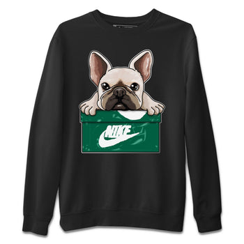 Jordan 1 Gorge Green Sneaker Match Tees French Bulldog Sneaker Tees Jordan 1 Gorge Green Sneaker Release Tees Unisex Shirts
