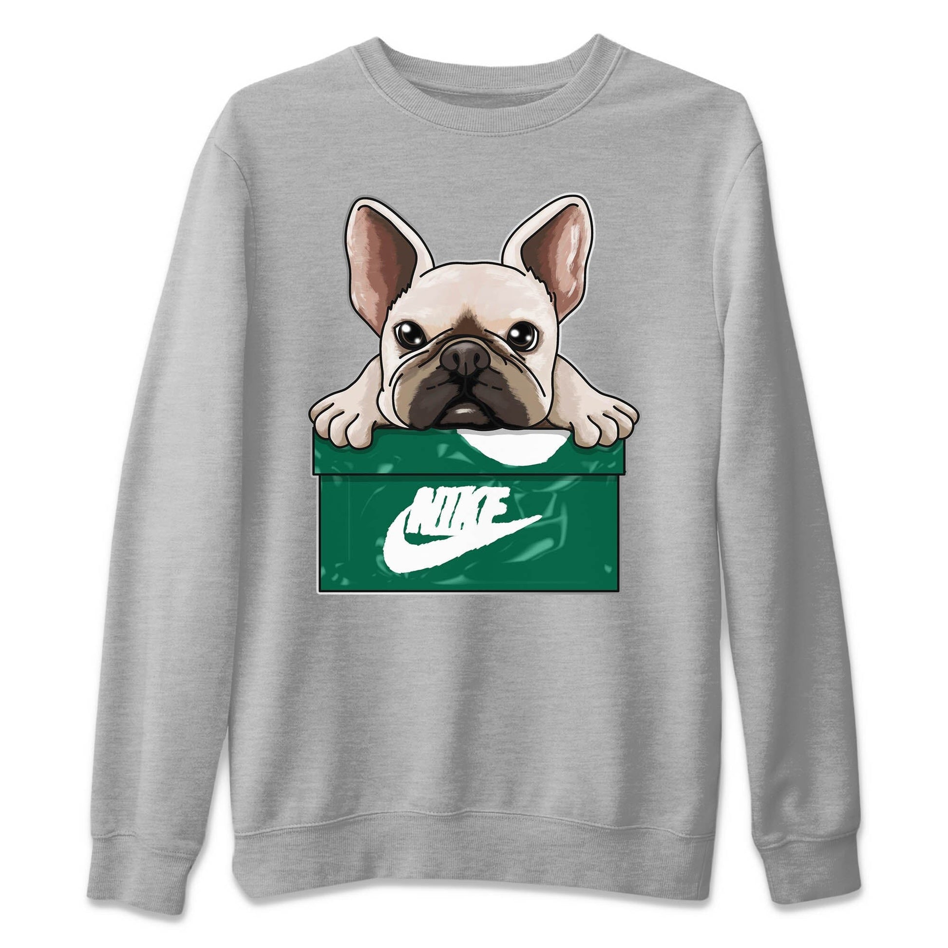 Jordan 1 Gorge Green Sneaker Match Tees French Bulldog Sneaker Tees Jordan 1 Gorge Green Sneaker Release Tees Unisex Shirts