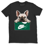 Jordan 1 Gorge Green Sneaker Match Tees French Bulldog Sneaker Tees Jordan 1 Gorge Green Sneaker Release Tees Unisex Shirts