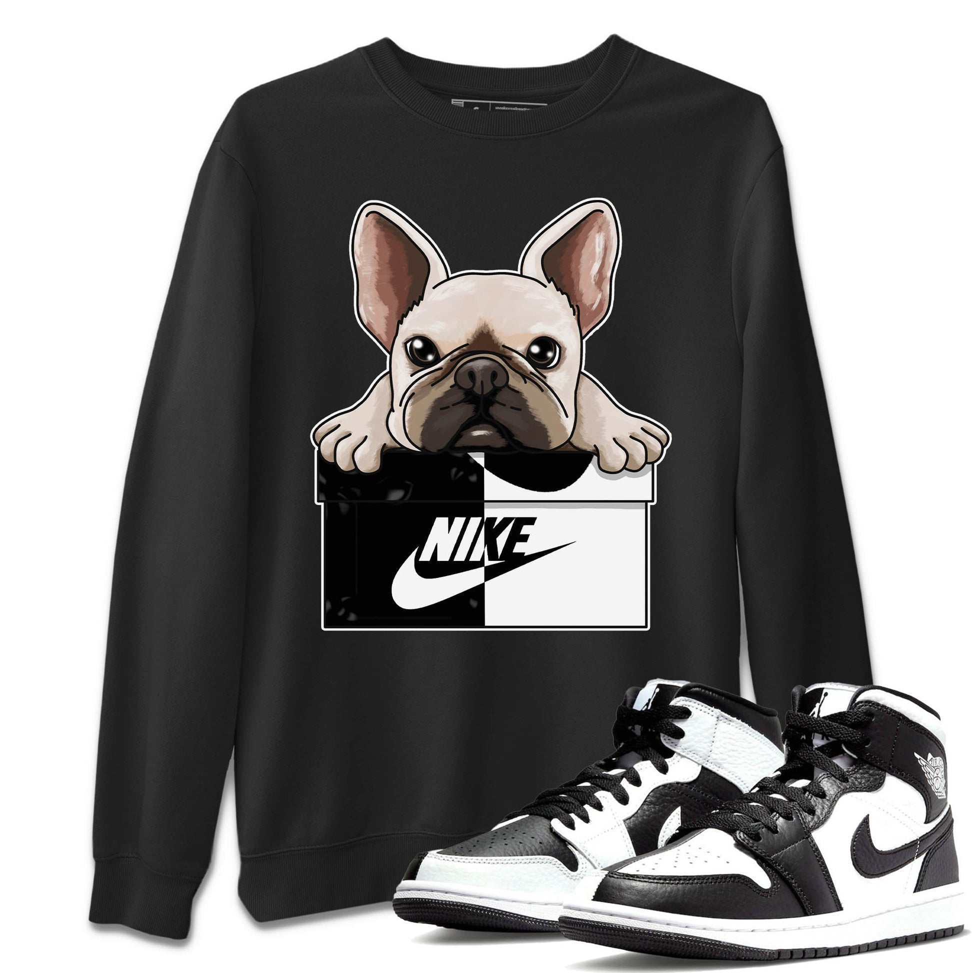 Jordan 1 Homage Sneaker Match Tees French Bulldog Sneaker Tees Jordan 1 Homage Sneaker Release Tees Unisex Shirts