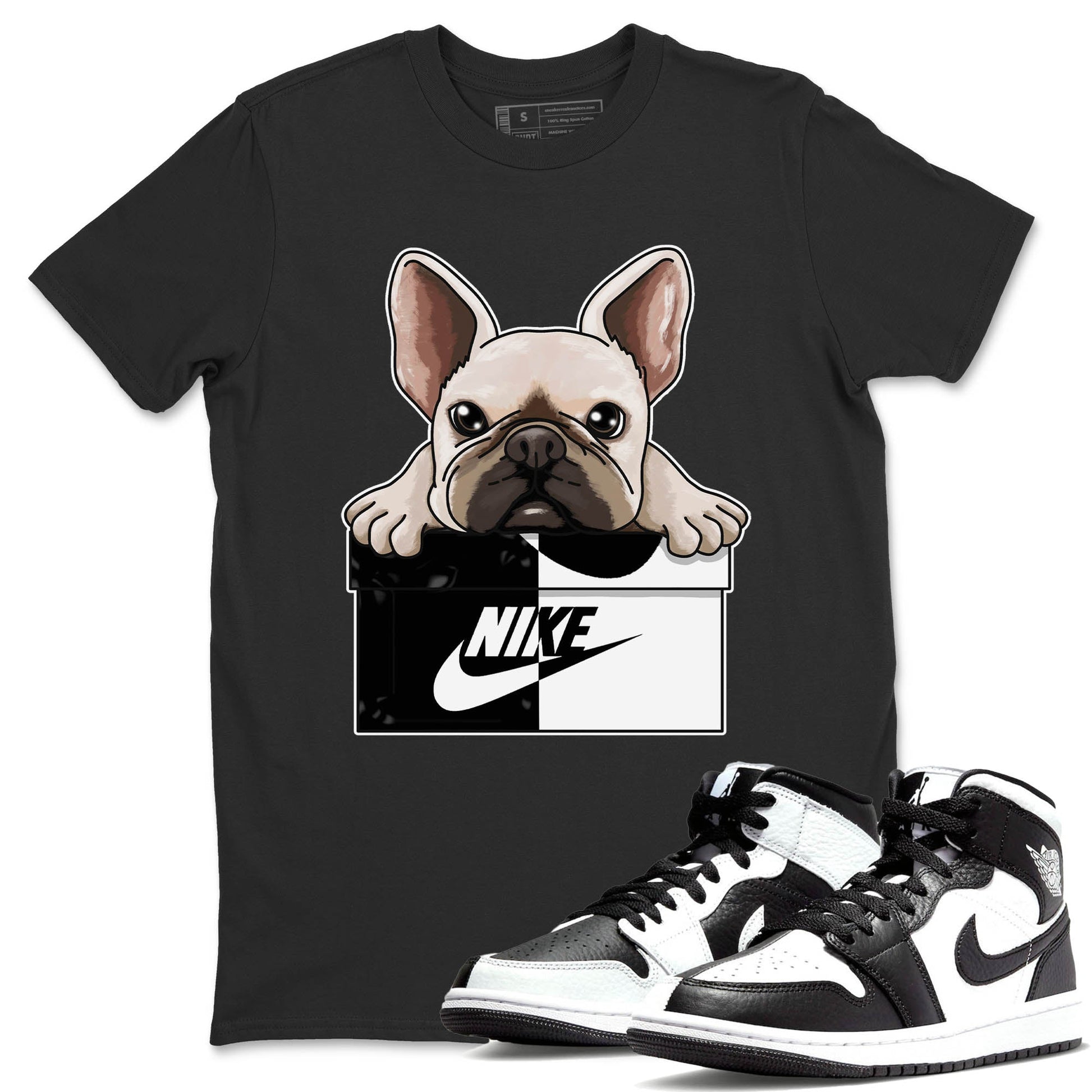 Jordan 1 Homage Sneaker Match Tees French Bulldog Sneaker Tees Jordan 1 Homage Sneaker Release Tees Unisex Shirts