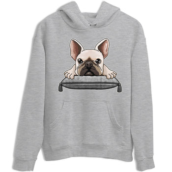AJ4 Frozen Moments shirt to match jordans French Bulldog sneaker tees Crew Neck AJ4 Frozen Moments SNRT Sneaker Release Tees Unisex Casual Shirts Heather Grey 2 T-Shirt
