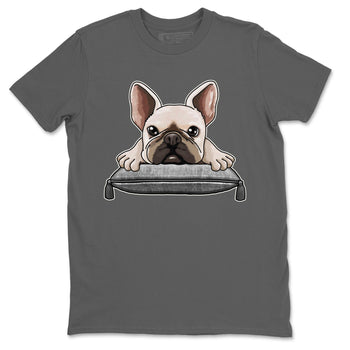 AJ4 Frozen Moments shirt to match jordans French Bulldog sneaker tees Crew Neck AJ4 Frozen Moments SNRT Sneaker Release Tees Unisex Casual Shirts Cool Grey 2 T-Shirt