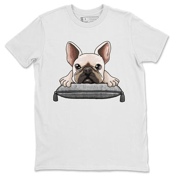 AJ4 Frozen Moments shirt to match jordans French Bulldog sneaker tees Crew Neck AJ4 Frozen Moments SNRT Sneaker Release Tees Unisex Casual Shirts White 2 T-Shirt