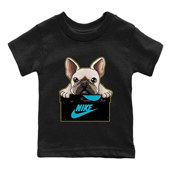 Jordan 5 Aqua Sneaker Match Tees French Bulldog Sneaker Tees Jordan 5 Aqua Sneaker Release Tees Kids Shirts