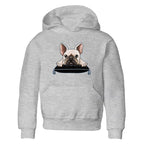 Air Jordan 7 Chambray shirt to match jordans French Bulldog sneaker tees AJ7 Chambray SNRT Sneaker Release Tees Baby Toddler Heather Grey 2 T-Shirt