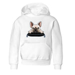Air Jordan 7 Chambray shirt to match jordans French Bulldog sneaker tees AJ7 Chambray SNRT Sneaker Release Tees Baby Toddler White 2 T-Shirt