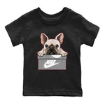Jordan 9 Fire Red Sneaker Match Tees French Bulldog Sneaker Tees Jordan 9 Fire Red Sneaker Release Tees Kids Shirts