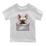 Jordan 9 Fire Red Sneaker Match Tees French Bulldog Sneaker Tees Jordan 9 Fire Red Sneaker Release Tees Kids Shirts