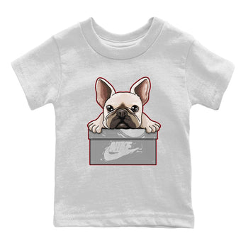 Jordan 9 Fire Red Sneaker Match Tees French Bulldog Sneaker Tees Jordan 9 Fire Red Sneaker Release Tees Kids Shirts
