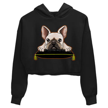 Dunk Mid Premium shirt to match jordans French Bulldog sneaker tees Dunk Mid Halloween SNRT Sneaker Tees Sneaker Matching Clothing Brand Black 2 Crop T-Shirt