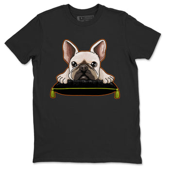 Dunk Mid Premium shirt to match jordans French Bulldog sneaker tees Dunk Mid Halloween SNRT Sneaker Tees Sneaker Matching Clothing Brand Unisex Sneaker Tee Black 2 T-Shirt