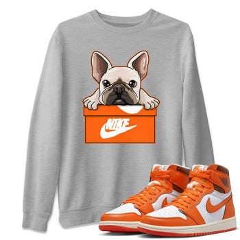 Jordan 1 Starfish Sneaker Match Tees French Bulldog Sneaker Tees Jordan 1 Starfish Sneaker Release Tees Unisex Shirts