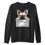 Jordan 12 Stealth Sneaker Match Tees French Bulldog Sneaker Tees Jordan 12 Stealth Sneaker Release Tees Unisex Shirts