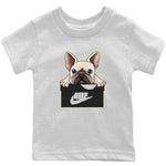 Jordan 1 Visionaire Sneaker Match Tees French Bulldog Sneaker Tees Jordan 1 Visionaire Sneaker Release Tees Kids Shirts