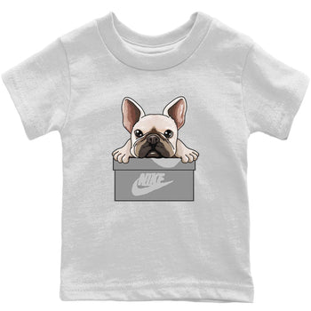 Jordan 4 Military Black Sneaker Match Tees French Bulldog Sneaker Tees Jordan 4 Military Black Sneaker Release Tees Kids Shirts