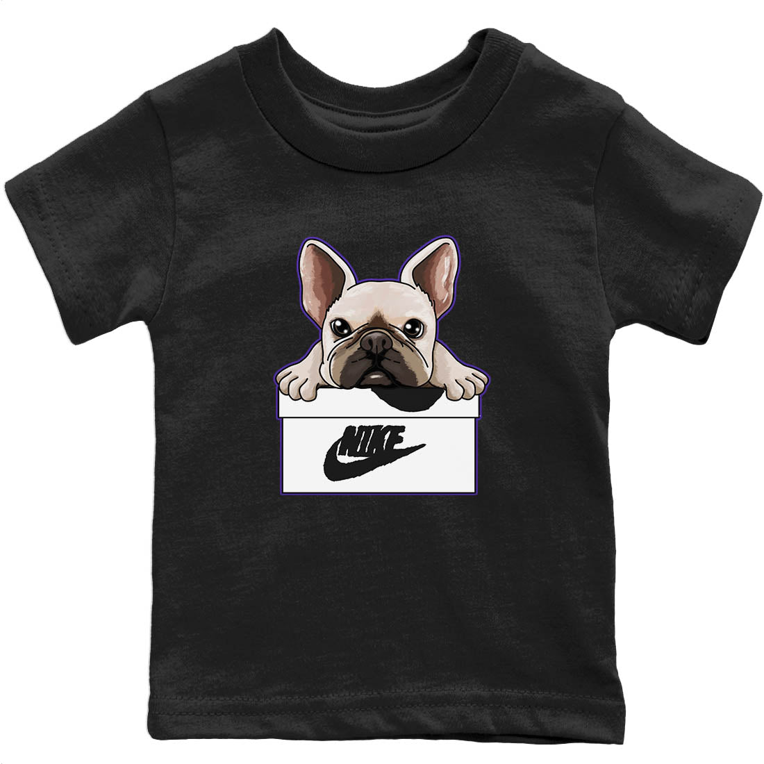 Jordan 5 Concord Sneaker Match Tees French Bulldog Sneaker Tees Jordan 5 Concord Sneaker Release Tees Kids Shirts