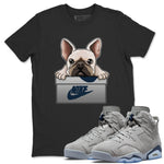 Jordan 6 Georgetown Sneaker Match Tees French Bulldog Sneaker Tees Jordan 6 Georgetown Sneaker Release Tees Unisex Shirts