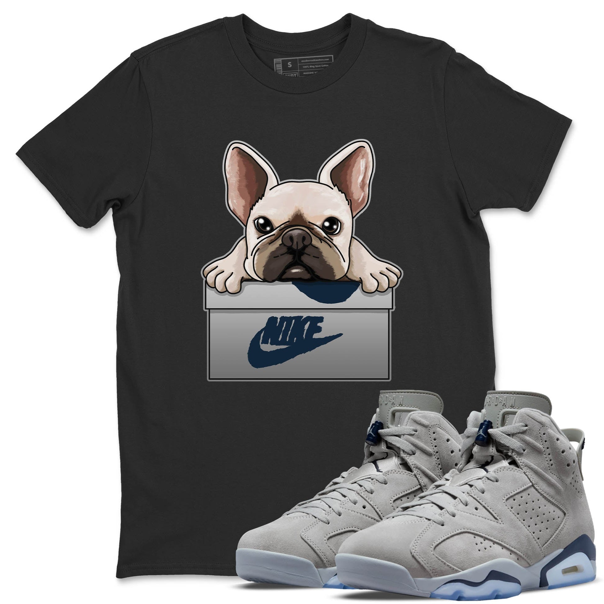 Jordan 6 Georgetown Sneaker Match Tees French Bulldog Sneaker Tees Jordan 6 Georgetown Sneaker Release Tees Unisex Shirts