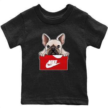 Jordan 6 Red Velvet Cookies Sneaker Match Tees French Bulldog Sneaker Tees Jordan 6 Red Velvet Cookies Sneaker Release Tees Kids Shirts