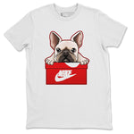 Jordan 6 Red Velvet Cookies Sneaker Match Tees French Bulldog Sneaker Tees Jordan 6 Red Velvet Cookies Sneaker Release Tees Unisex Shirts