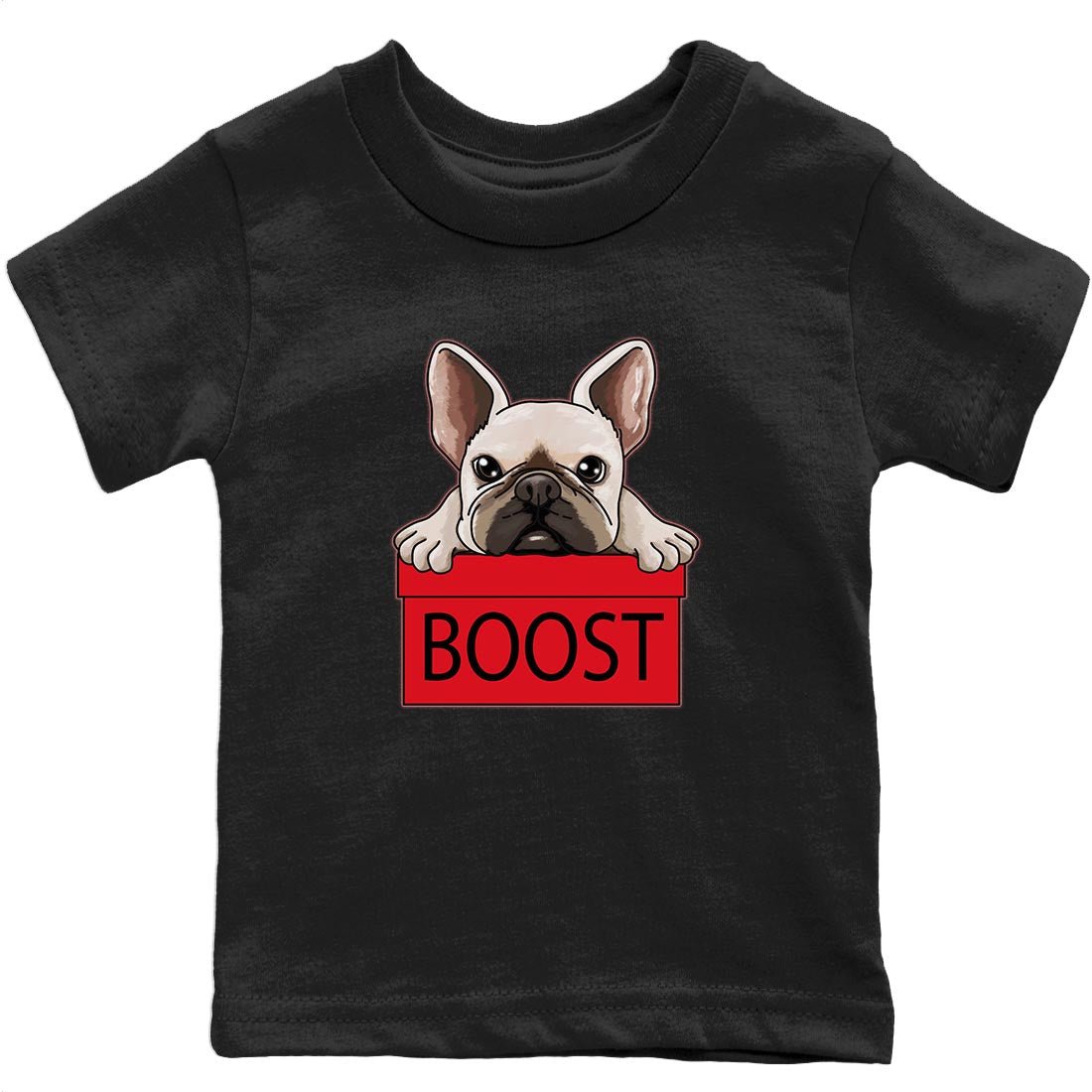 Yeezy 700 Hi-Res Red Sneaker Match Tees French Bulldog Sneaker Tees Yeezy 700 Hi-Res Red Sneaker Release Tees Kids Shirts