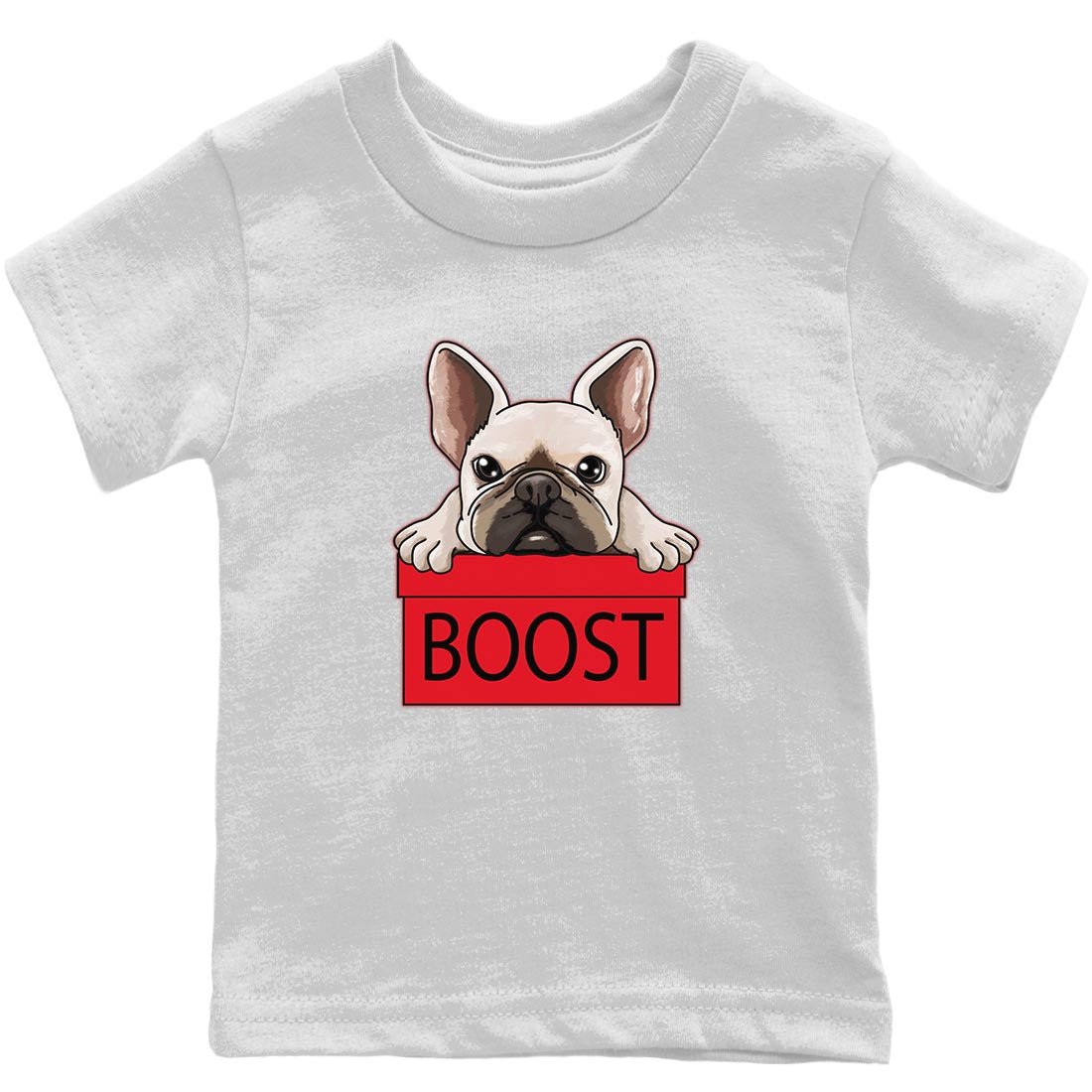 Yeezy 700 Hi-Res Red Sneaker Match Tees French Bulldog Sneaker Tees Yeezy 700 Hi-Res Red Sneaker Release Tees Kids Shirts
