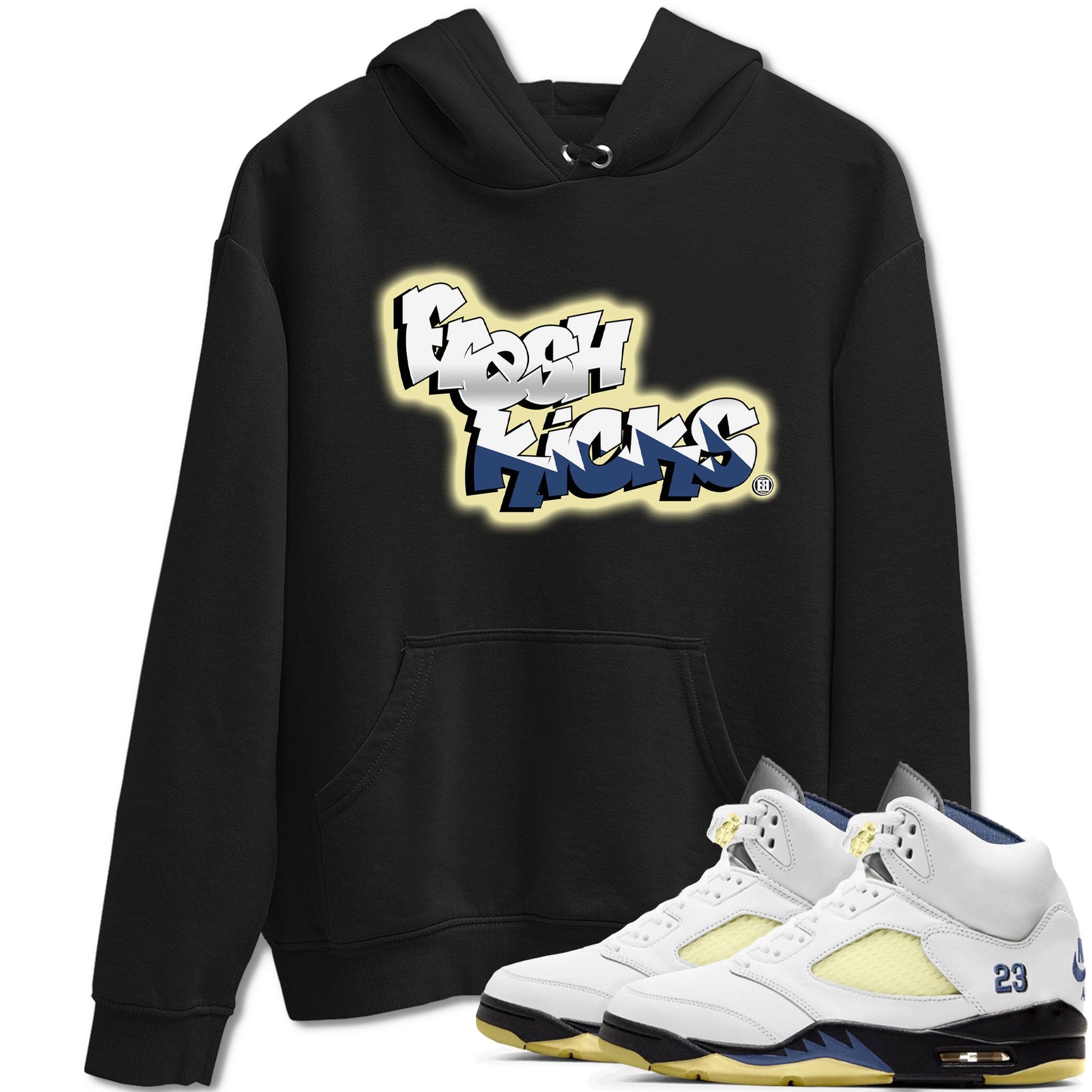 Air Jordan 5 A Ma Maniere x Photon Dust shirt to match jordans Fresh Kicks sneaker tees Air Jordan 5 x A Ma Maniere "Dawn" SNRT Sneaker Tees Sneaker Matching Clothing Brand Unisex Sneaker Tee Black 1 T-Shirt