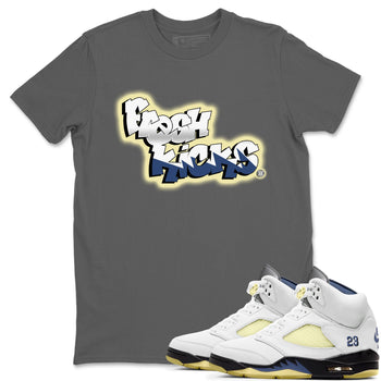 Air Jordan 5 A Ma Maniere x Photon Dust shirt to match jordans Fresh Kicks sneaker tees Air Jordan 5 x A Ma Maniere "Dawn" SNRT Sneaker Tees Sneaker Matching Clothing Brand Unisex Sneaker Tee Cool Grey 1 T-Shirt