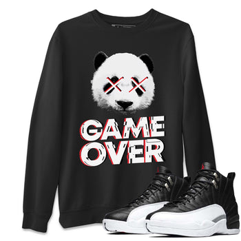Jordan 12 Playoffs Sneaker Match Tees Game Over Sneaker Tees Jordan 12 Playoffs Sneaker Release Tees Unisex Shirts