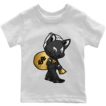 Jordan 12 Black Taxi Sneaker Match Tees Gangster Cat Sneaker Tees Jordan 12 Black Taxi Sneaker Release Tees Kids Shirts