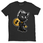 Jordan 12 Black Taxi Sneaker Match Tees Gangster Cat Sneaker Tees Jordan 12 Black Taxi Sneaker Release Tees Unisex Shirts