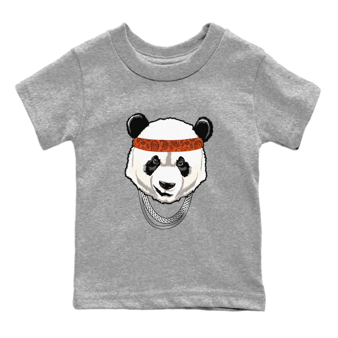 Nike Dunk Low Red Panda shirt to match jordans Gangster Panda sneaker tees Dunk Red Panda SNRT Sneaker Release Tees Baby Toddler Heather Grey 2 T-Shirt