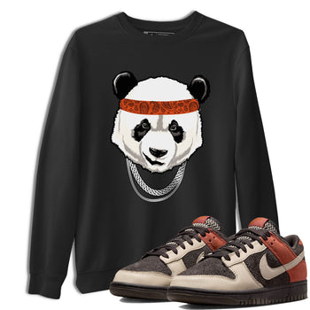Nike Dunk Low Red Panda shirt to match jordans Gangster Panda sneaker tees Dunk Red Panda SNRT Sneaker Release Tees Unisex Black 1 T-Shirt