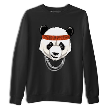 Nike Dunk Low Red Panda shirt to match jordans Gangster Panda sneaker tees Dunk Red Panda SNRT Sneaker Release Tees Unisex Black 2 T-Shirt