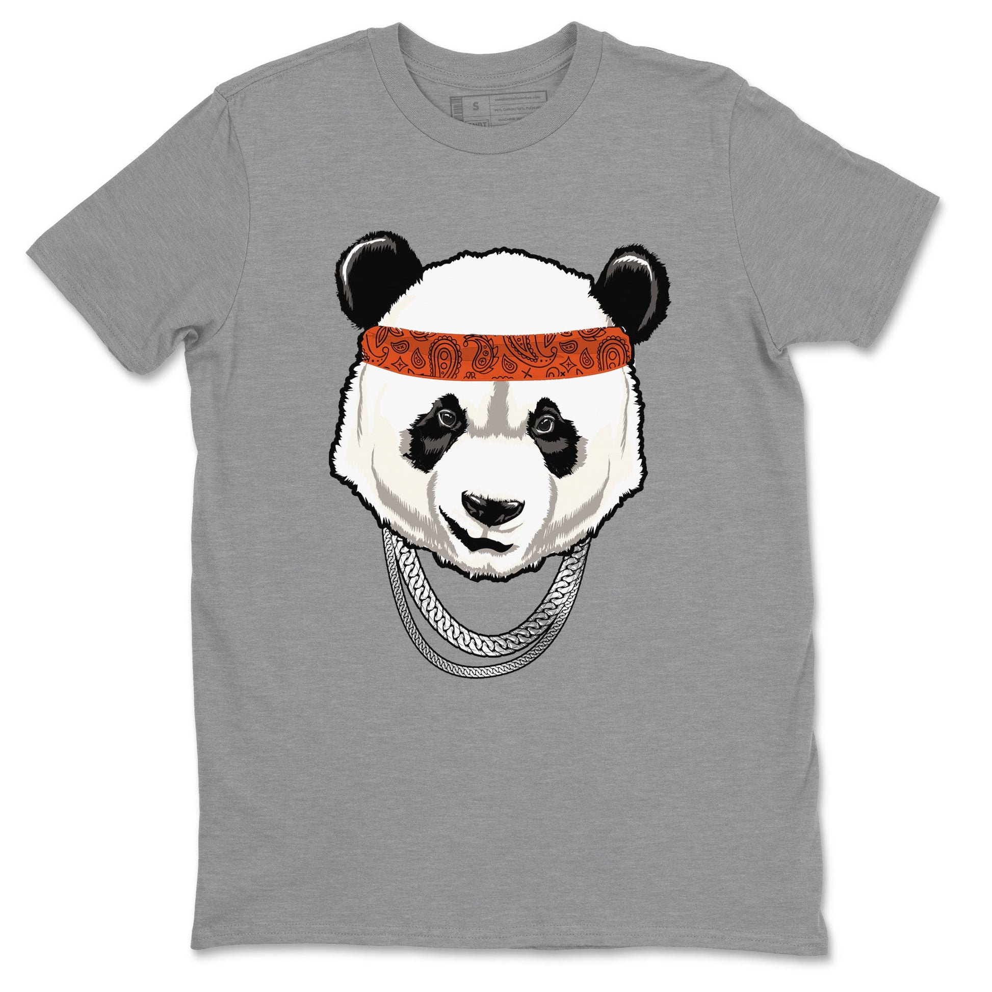 Nike Dunk Low Red Panda shirt to match jordans Gangster Panda sneaker tees Dunk Red Panda SNRT Sneaker Release Tees Unisex Heather Grey 2 T-Shirt