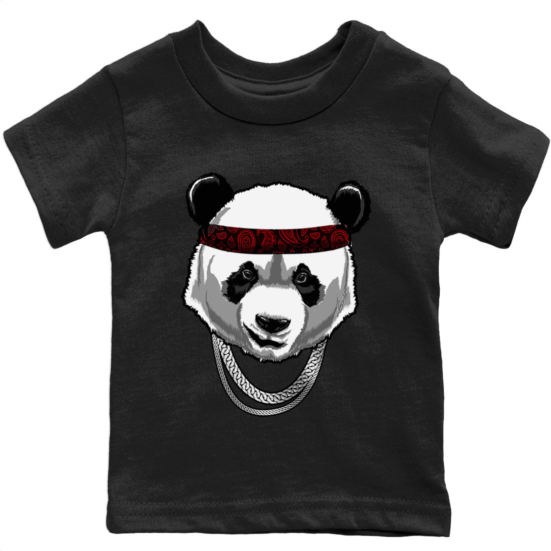 Jordan 4 Black Canvas Sneaker Match Tees Gangster Panda Sneaker Tees Jordan 4 Black Canvas Sneaker Release Tees Kids Shirts