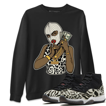 Jordan 11 Animal Instinct Sneaker Match Tees Gangster Women Sneaker Tees Jordan 11 Animal Instinct Sneaker Release Tees Unisex Shirts