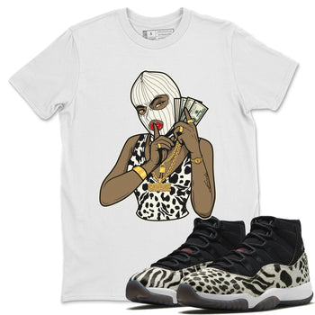 Jordan 11 Animal Instinct Sneaker Match Tees Gangster Women Sneaker Tees Jordan 11 Animal Instinct Sneaker Release Tees Unisex Shirts