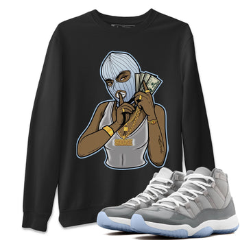 Jordan 11 Cool Grey Sneaker Match Tees Gangster Women Sneaker Tees Jordan 11 Cool Grey Sneaker Release Tees Unisex Shirts