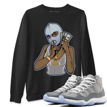 Jordan 11 Cool Grey Sneaker Match Tees Gangster Women Sneaker Tees Jordan 11 Cool Grey Sneaker Release Tees Unisex Shirts